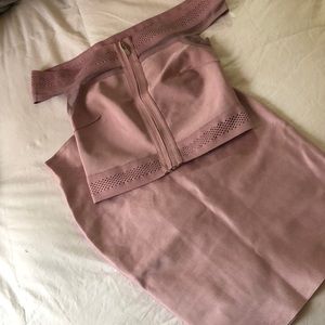 Bondage skirt and crop top